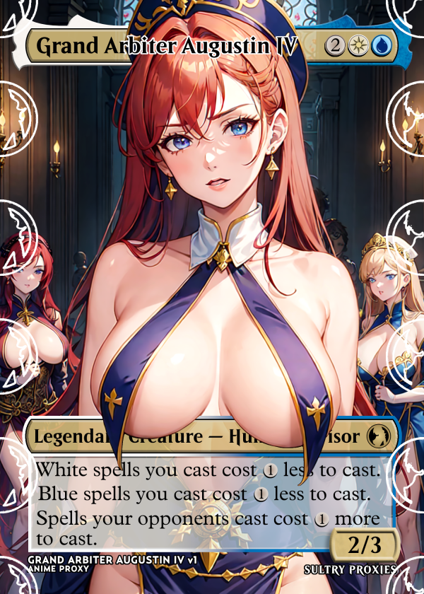Grand Arbiter Augustin IV v1 Proxy | Sultry Proxies Fan-Made Accessory for Playtesting