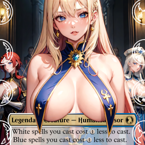 Grand Arbiter Augustin IV v2 Proxy | Sultry Proxies Fan-Made Accessory for Playtesting