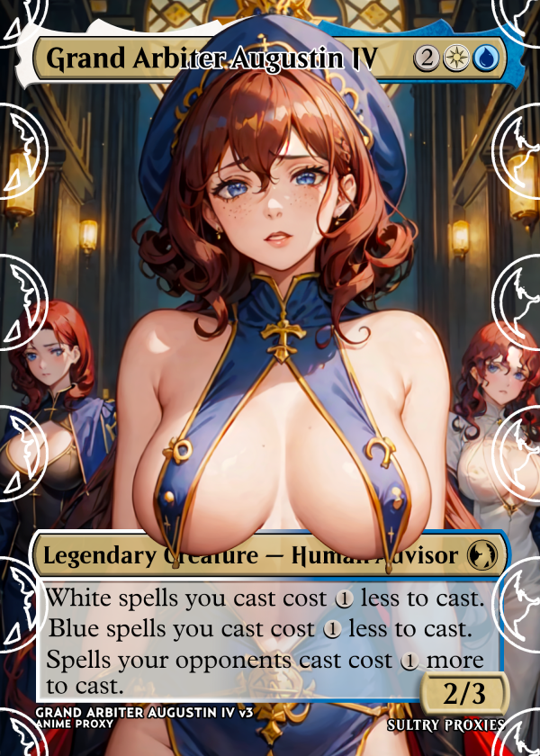 Grand Arbiter Augustin IV v3 Proxy | Sultry Proxies Fan-Made Accessory for Playtesting