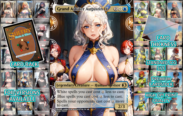 Grand Arbiter Augustin IV v4 Proxy | Sultry Proxies Fan-Made Accessory for Playtesting - Image 3