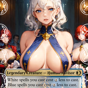 Grand Arbiter Augustin IV v4 Proxy | Sultry Proxies Fan-Made Accessory for Playtesting