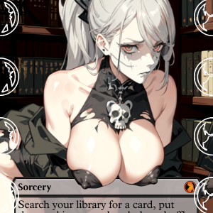 Grim Tutor Proxy | Sultry Proxies Fan-Made Accessory for Playtesting
