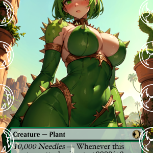 Jumbo Cactuar Proxy | Sultry Proxies Fan-Made Accessory for Playtesting