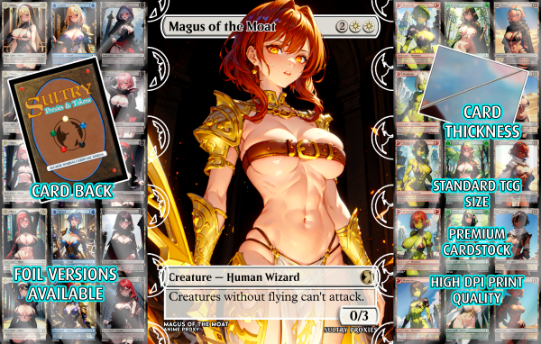 Magus of the Moat Proxy | Sultry Proxies Fan-Made Accessory for Playtesting - Image 3