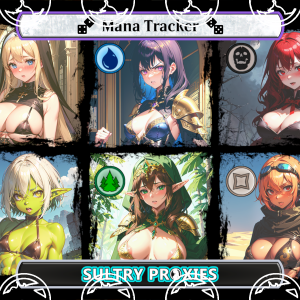 Mana Tracker | Sultry Proxies Fan-Made Accessory for Playtesting