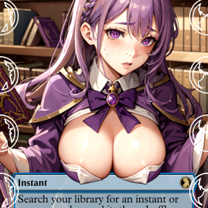 Mystical Tutor Proxy | Sultry Proxies Fan-Made Accessory for Playtesting