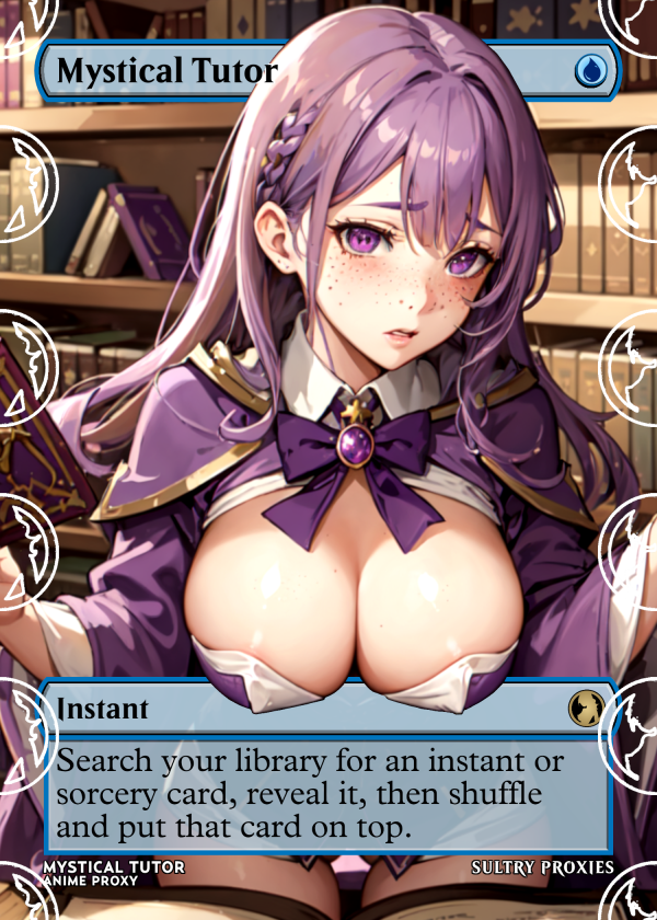 Mystical Tutor Proxy | Sultry Proxies Fan-Made Accessory for Playtesting