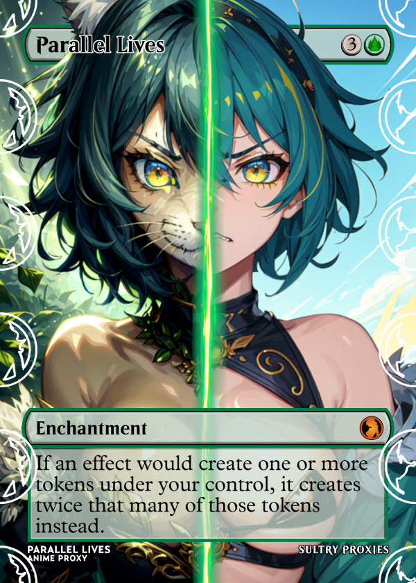 Parallel Lives Proxy | Sultry Proxies Fan-Made Accessory for Playtesting