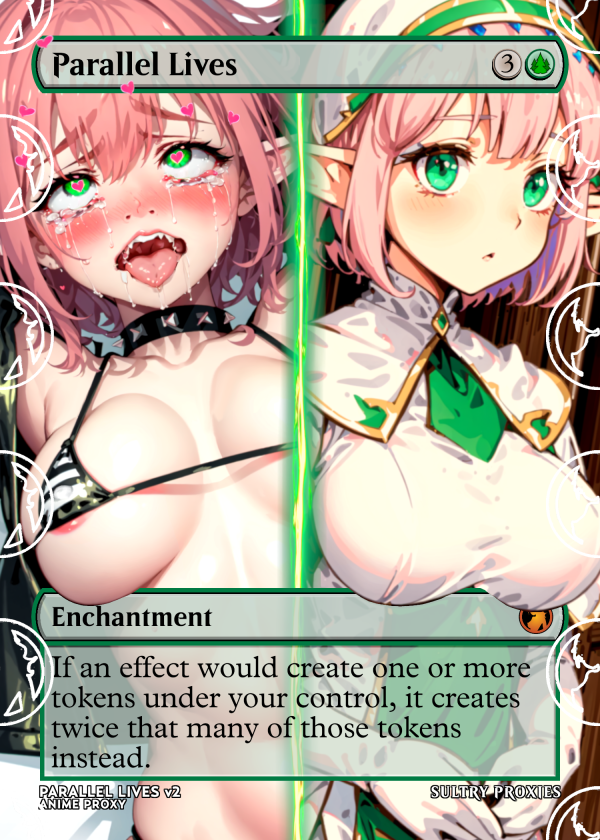 Parallel Lives v2 Proxy | Sultry Proxies Fan-Made Accessory for Playtesting