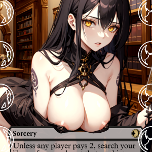 Rhystic Tutor Proxy | Sultry Proxies Fan-Made Accessory for Playtesting