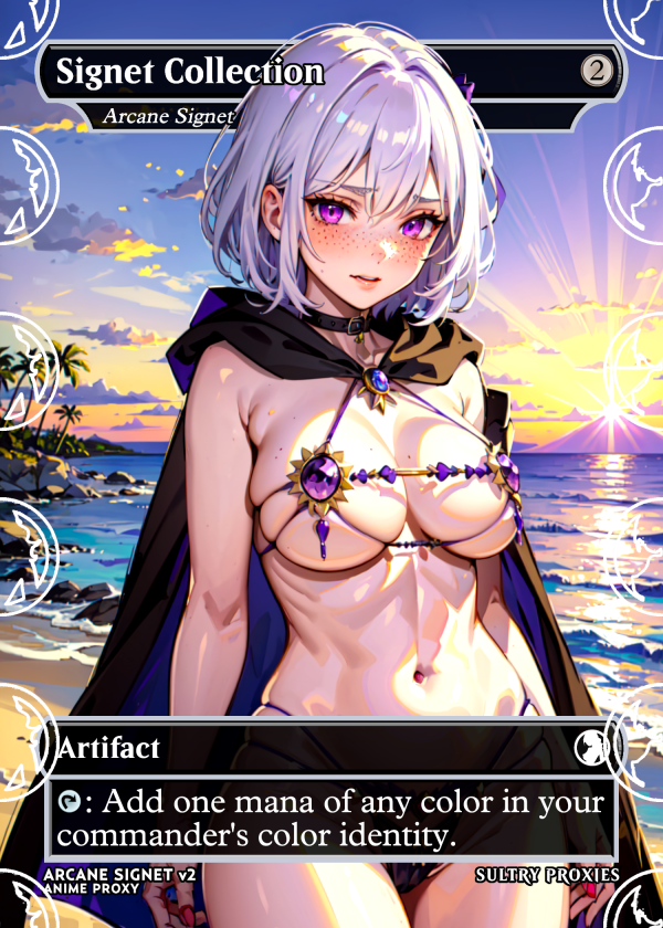 Signet Collection (Arcane Signet) v2 Proxy | Sultry Proxies Fan-Made Accessory for Playtesting