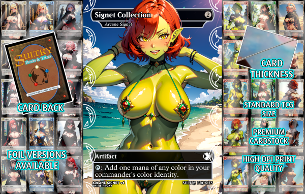 Signet Collection (Arcane Signet) v4 Proxy | Sultry Proxies Fan-Made Accessory for Playtesting - Image 3