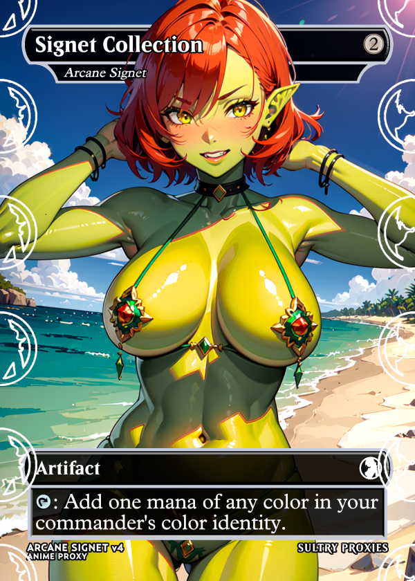 Signet Collection (Arcane Signet) v4 Proxy | Sultry Proxies Fan-Made Accessory for Playtesting