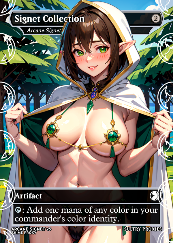 Signet Collection (Arcane Signet) v5 Proxy | Sultry Proxies Fan-Made Accessory for Playtesting