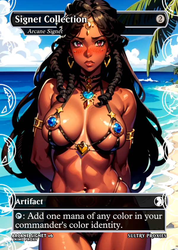 Signet Collection (Arcane Signet) v6 Proxy | Sultry Proxies Fan-Made Accessory for Playtesting