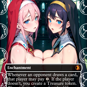 Smothering Titties (Smothering Tithe) Proxy | Sultry Proxies Fan-Made Accessory for Playtesting
