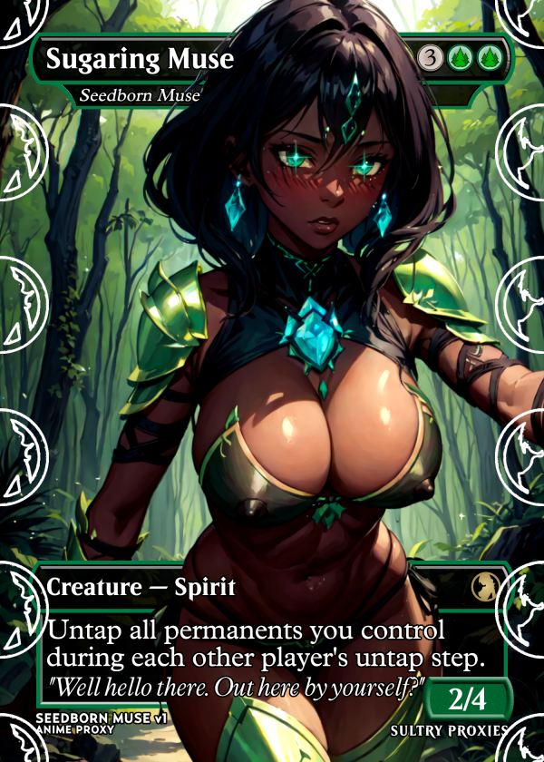 Sugaring Muse (Seedborne Muse) v1 Proxy | Sultry Proxies Fan-Made Accessory for Playtesting