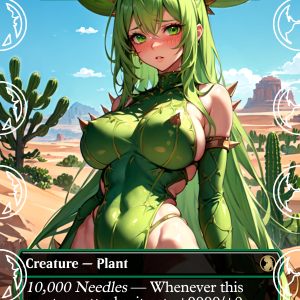 Sultry Cactuar (Jumbo Cactuar) Proxy | Sultry Proxies Fan-Made Accessory for Playtesting