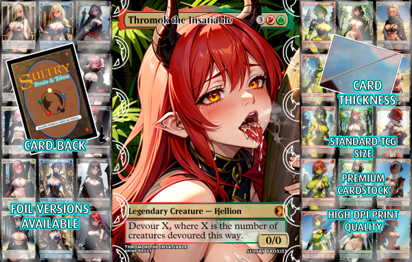 Thromok the Insatiable Proxy | Sultry Proxies Fan-Made Accessory for Playtesting - Image 3