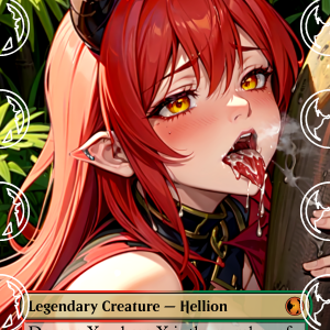 Thromok the Insatiable Proxy | Sultry Proxies Fan-Made Accessory for Playtesting
