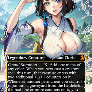 Yuna, Sultry Summoner (Yuna, Grand Summoner) Proxy | Sultry Proxies Fan-Made Accessory for Playtesting