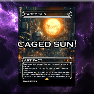 Caged Sun MTG Proxy