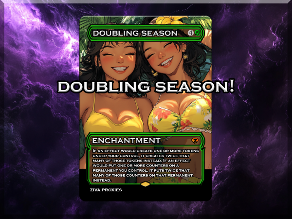 Doubling Season MTG Proxy