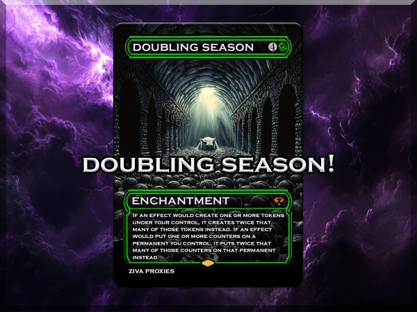 Doubling Season MTG Proxy