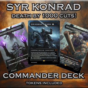 Syr Konrad, the Grim Commander Deck