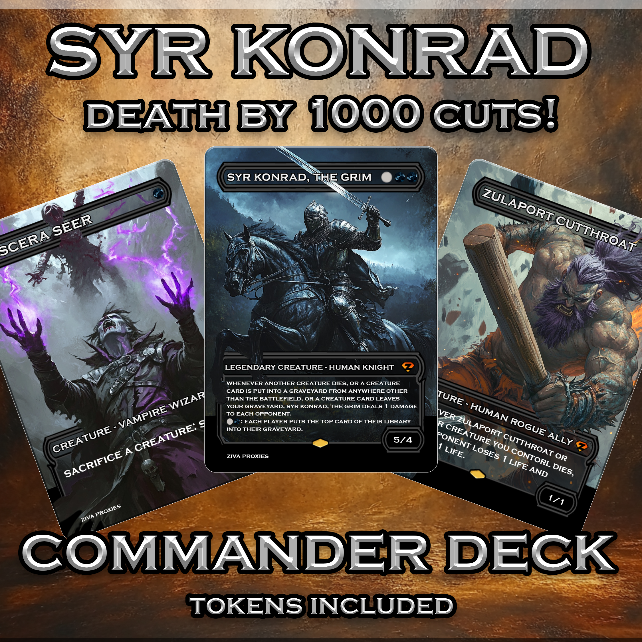 Syr Konrad, the Grim Commander Deck