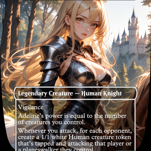 Adeline, Resplendent Cathar - Anime Proxy