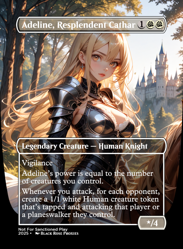 Adeline, Resplendent Cathar - Anime Proxy