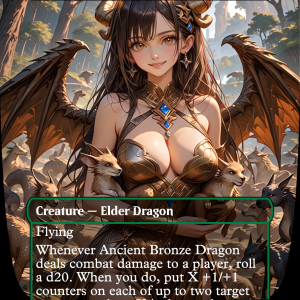 Ancient Bronze Dragon - Anime Proxy
