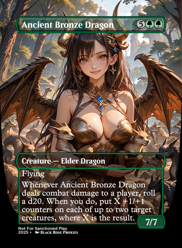 Ancient Bronze Dragon - Anime Proxy