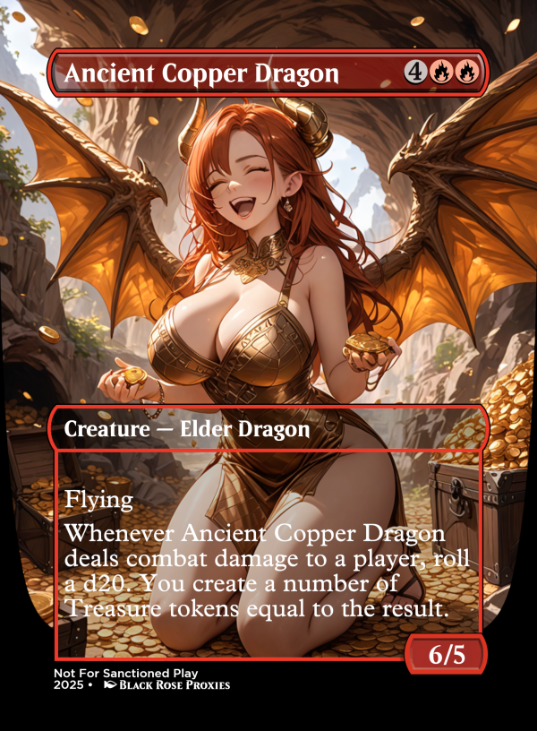 Ancient Copper Dragon - Anime Proxy