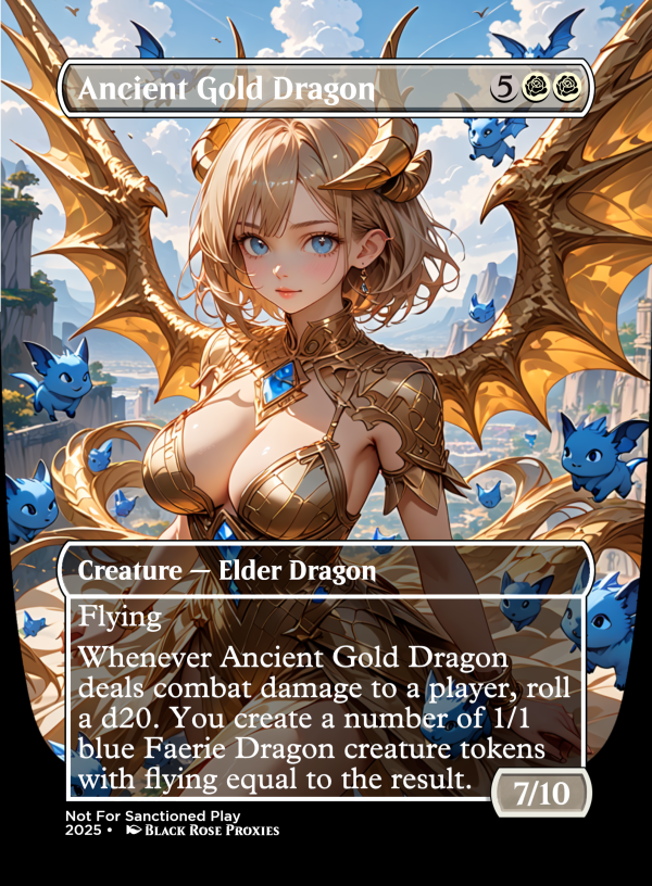 Ancient Gold Dragon - Anime Proxy
