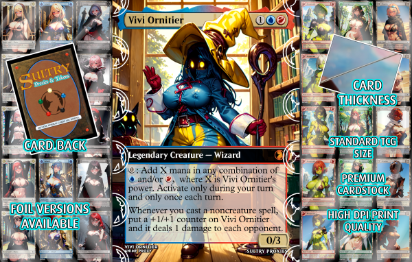 Vivi Ornitier Proxy | Sultry Proxies | Sexy Anime MTG Proxies - Image 3