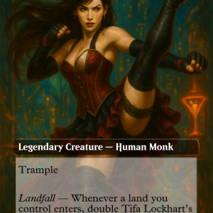 Tifa Lockhart – Fantasy Burlesque Final Fantasy Proxy