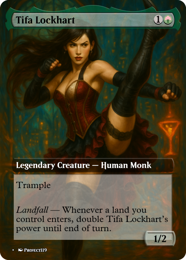 Tifa Lockhart – Fantasy Burlesque Final Fantasy Proxy