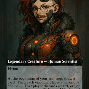 Dr. Eggman – Cybernetic Genius | Cyberpunk MTG Commander