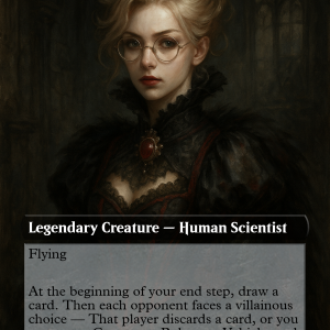 Dr. Eggman – Gothic Archvillain MTG Display Card