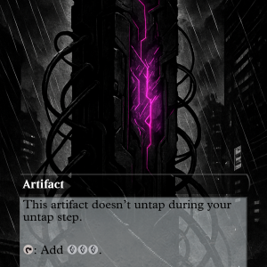 Grim Monolith – Neon Core Cyberpunk Edition