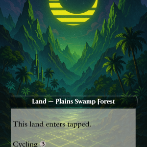 Abzan Synthwave+ Bundle - 18 Lands plys 5 Mana Rocks