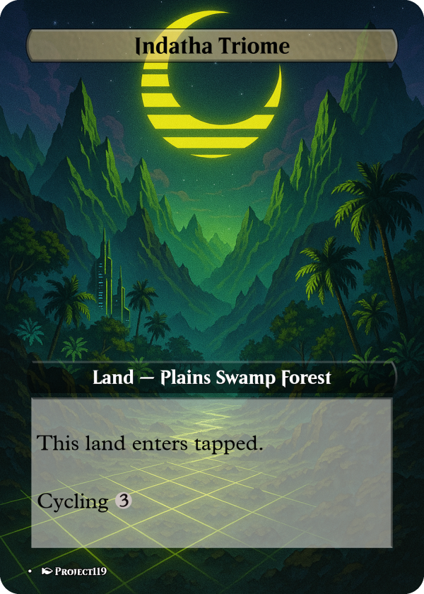 Abzan Synthwave+ Bundle - 18 Lands plys 5 Mana Rocks