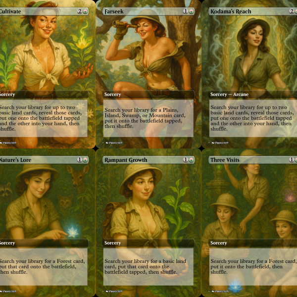Jungle Ramp Bundle – Cultivate Your Wild Side (6-Card Set)