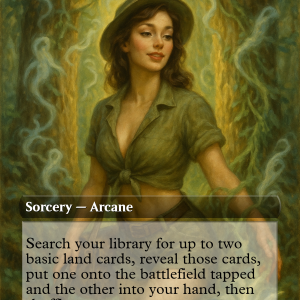 Kodama’s Reach – Mystic Jungle Pin-Up Land Ramp Card