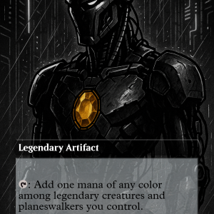 Mox Amber – Cyberpunk Android Edition (Amber Core Glimmer)