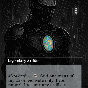 Mox Opal – Cyberpunk Alloy Edition (Rainbow Core Android)