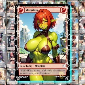 MTG Basic Mountain Proxy