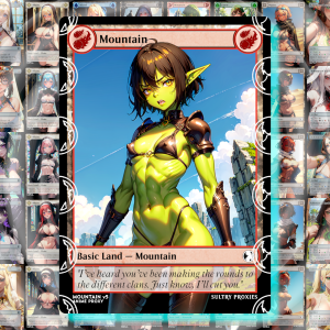 MTG Basic Mountain Proxy